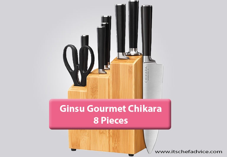 Ginsu Gourmet Chikara Series 8-Piece Knife Set
