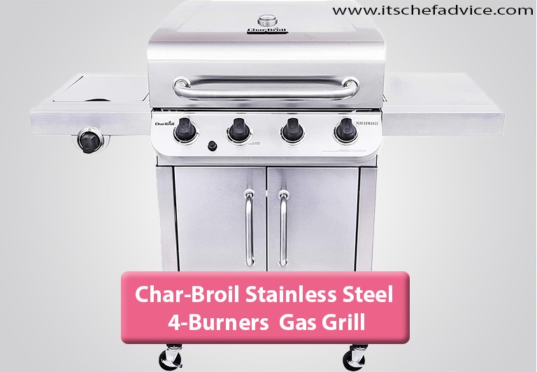Char-Broil 4-Burners Cabinet Style LP Gas Grill