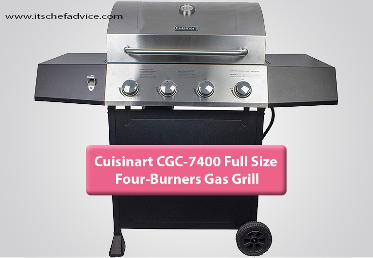 Cuisinart CGC-7400 Full-Size 4 Burners Gas Grill