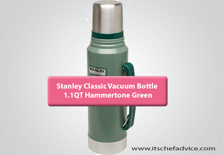 Stanley Classic Vacuum Bottle 1.1QT Hammertone Green