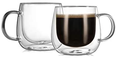 CnGlass Thermal Glass Coffee Mugs