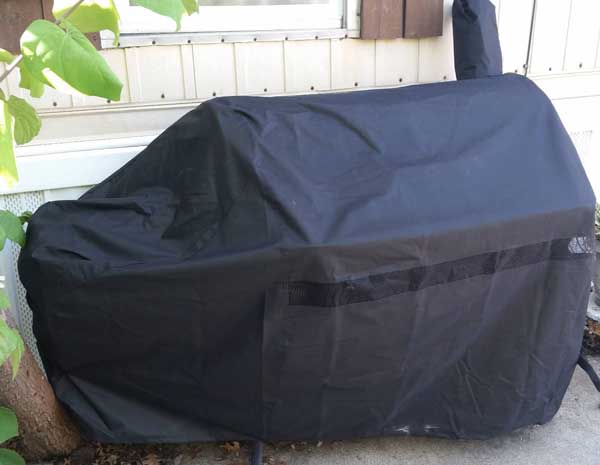 Nexcover covered a grill in back yard
