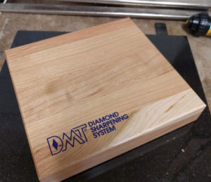 wooden box pack for diamond sharpening stones